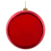 Weihnachtskugeln XL aus Kunststoff rot 25cm, 1 Stk.