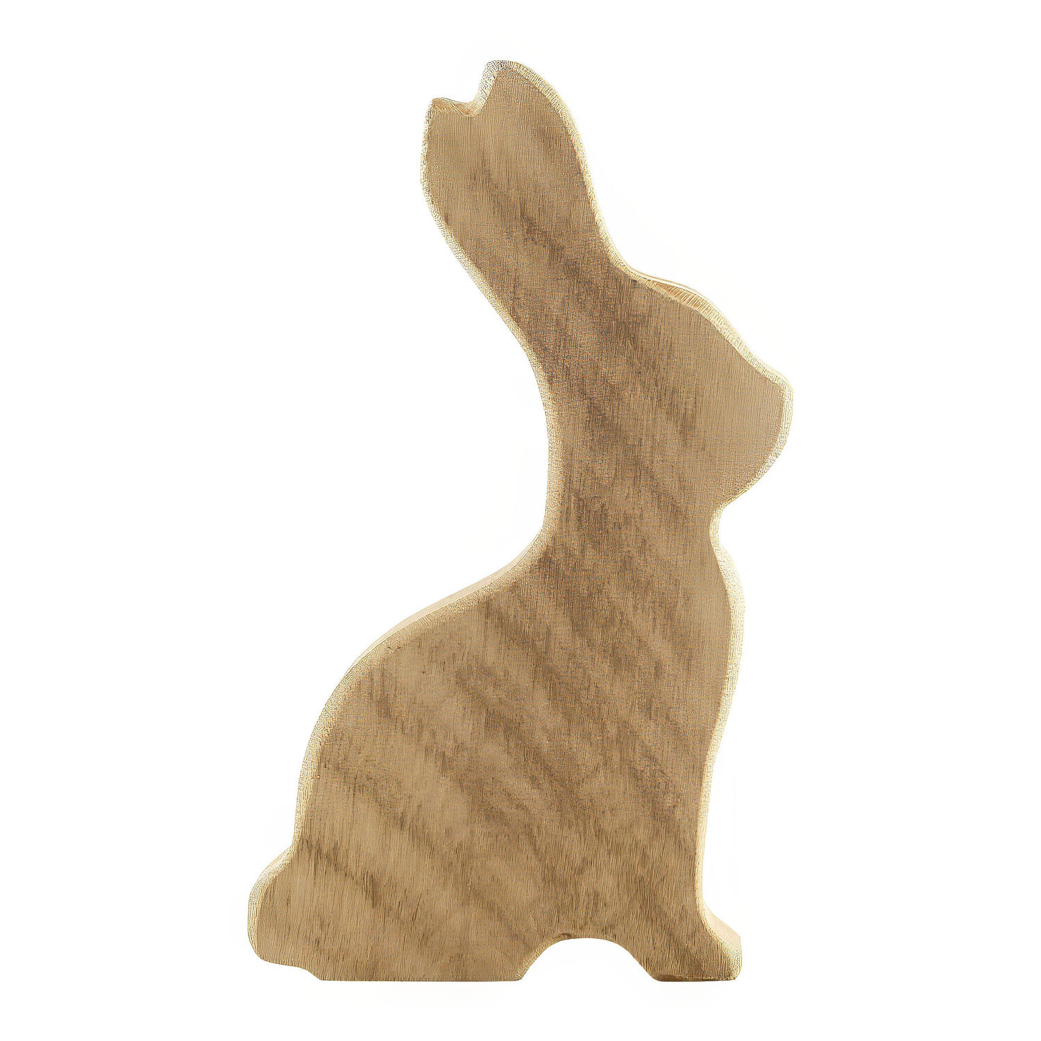 Hase aus Holz Osterdeko 19 cm, 1 Stk.