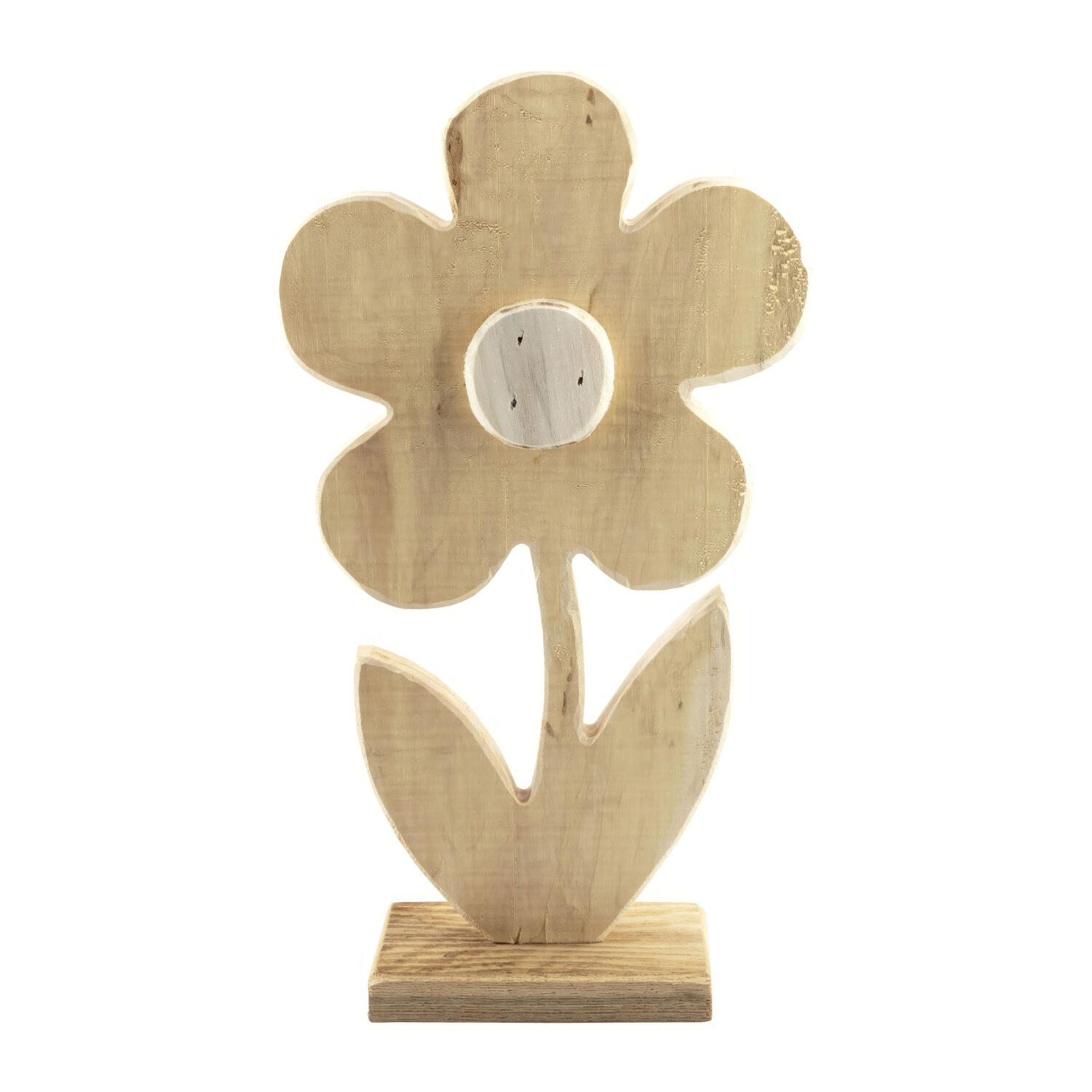 Blume aus Holz Osterdeko 27 cm, 1 Stk.