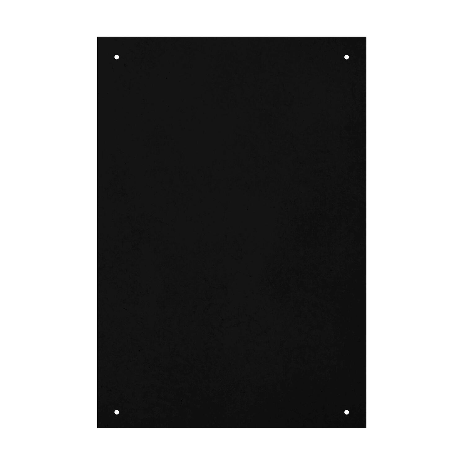 Wand-Kreidetafel ohne Rahmen, schwarz, 55x80cm, 1 Stk.